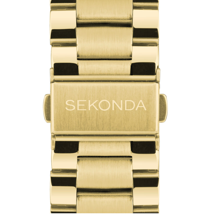 Sekonda Smart Active+ LCD Gold Watch - SK30227