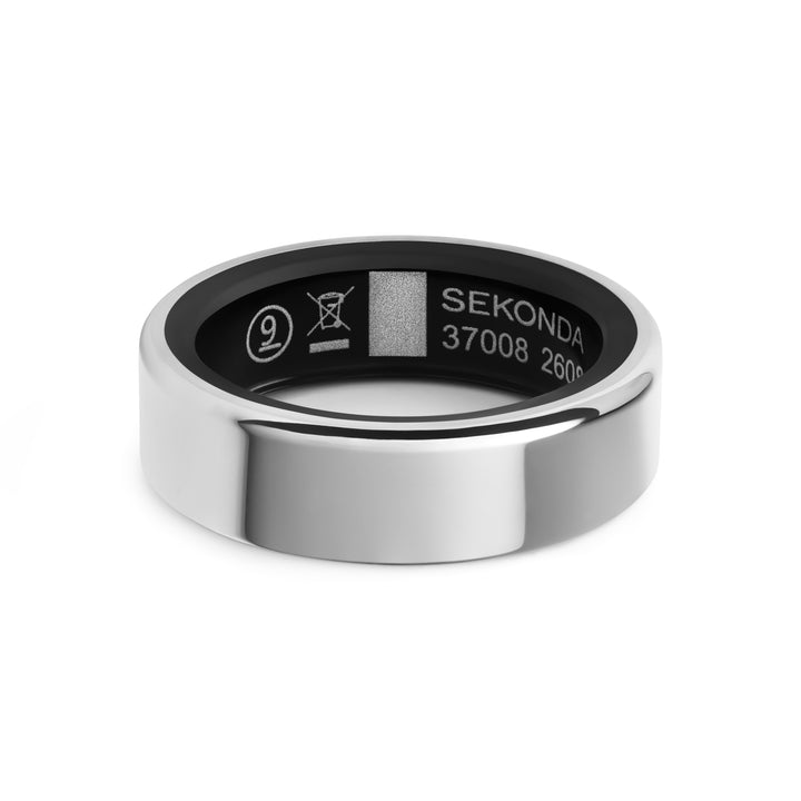 7mm Smart Ring Silver