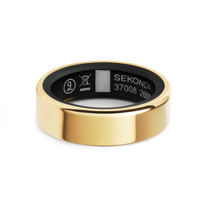 7mm Smart Ring Gold