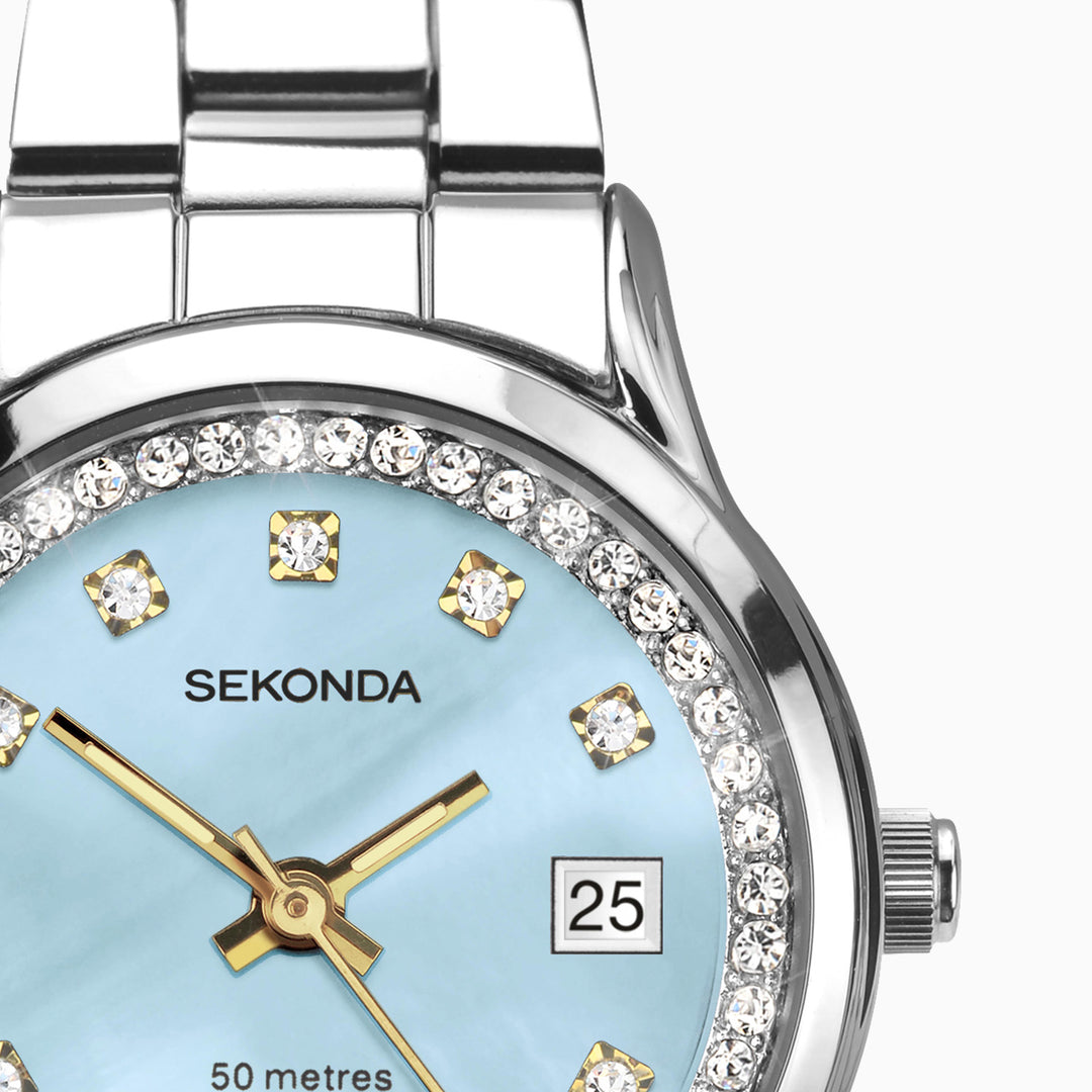 Sekonda Catherine Blue Stone Watch - SK40476