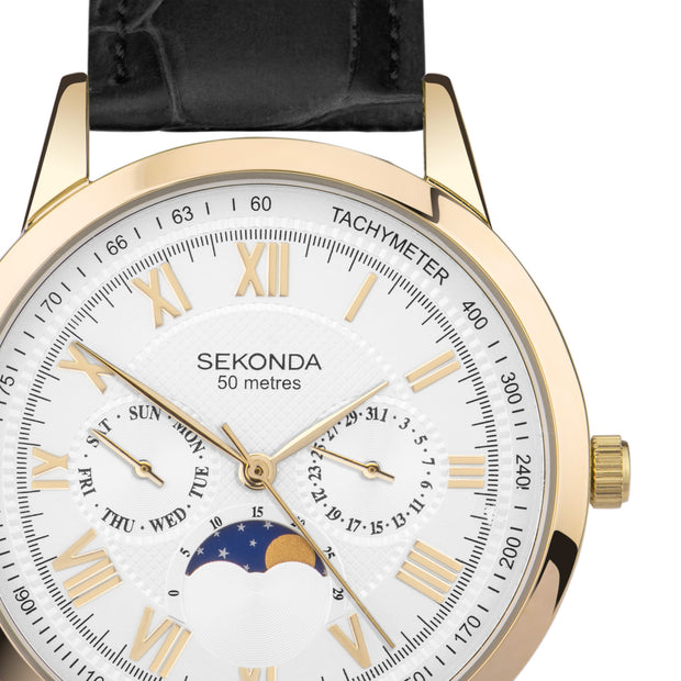 Sekonda Armstrong Moonphase 40mm Watch | The Jewellery Boutique