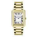 Mens Clement Guilloche Dial Iron Plated Bracelet 28x37mm Watch