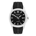 Mens Octaire Black Dial Black Rubber 40mm Watch