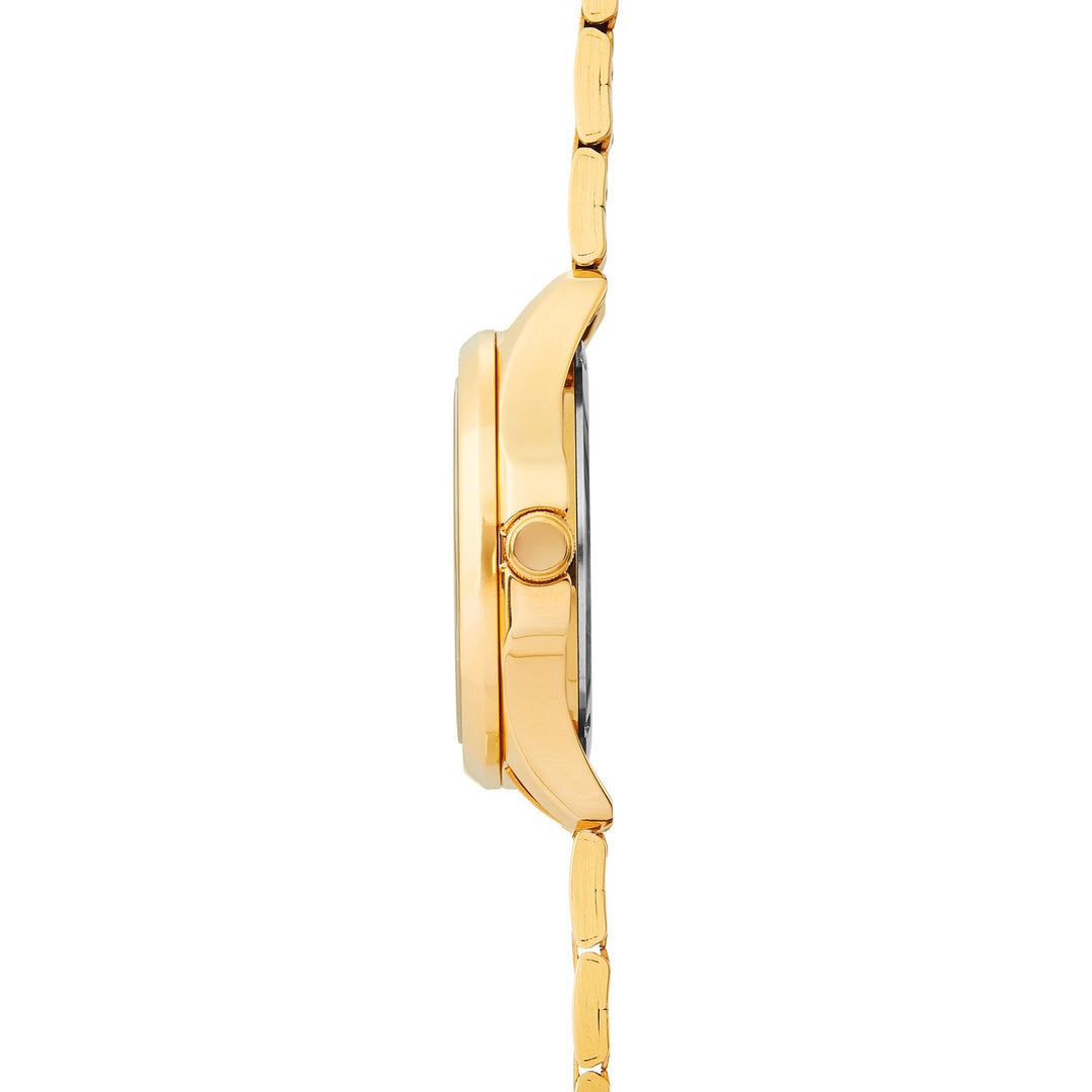 Sekonda Octaire Silver White Dial 40mm Mens Watch Gold