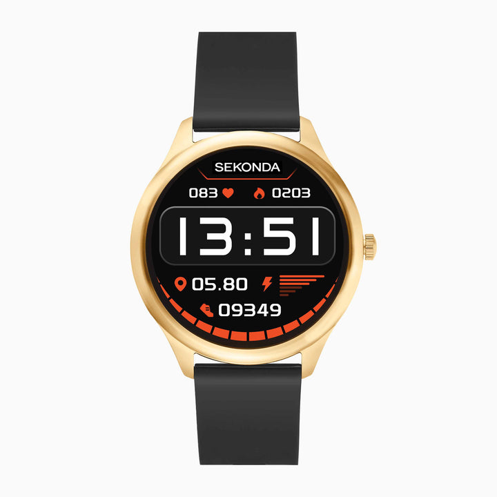 Sekonda Active X LCD Display 43mm Unisex Watch Black