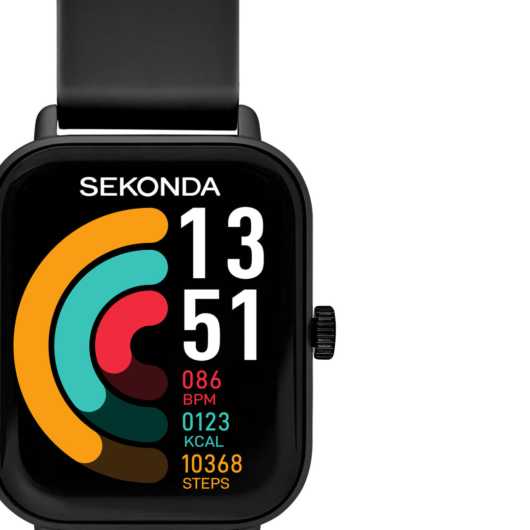 Sekonda Motion X LCD Display 36mm Unisex Watch Black