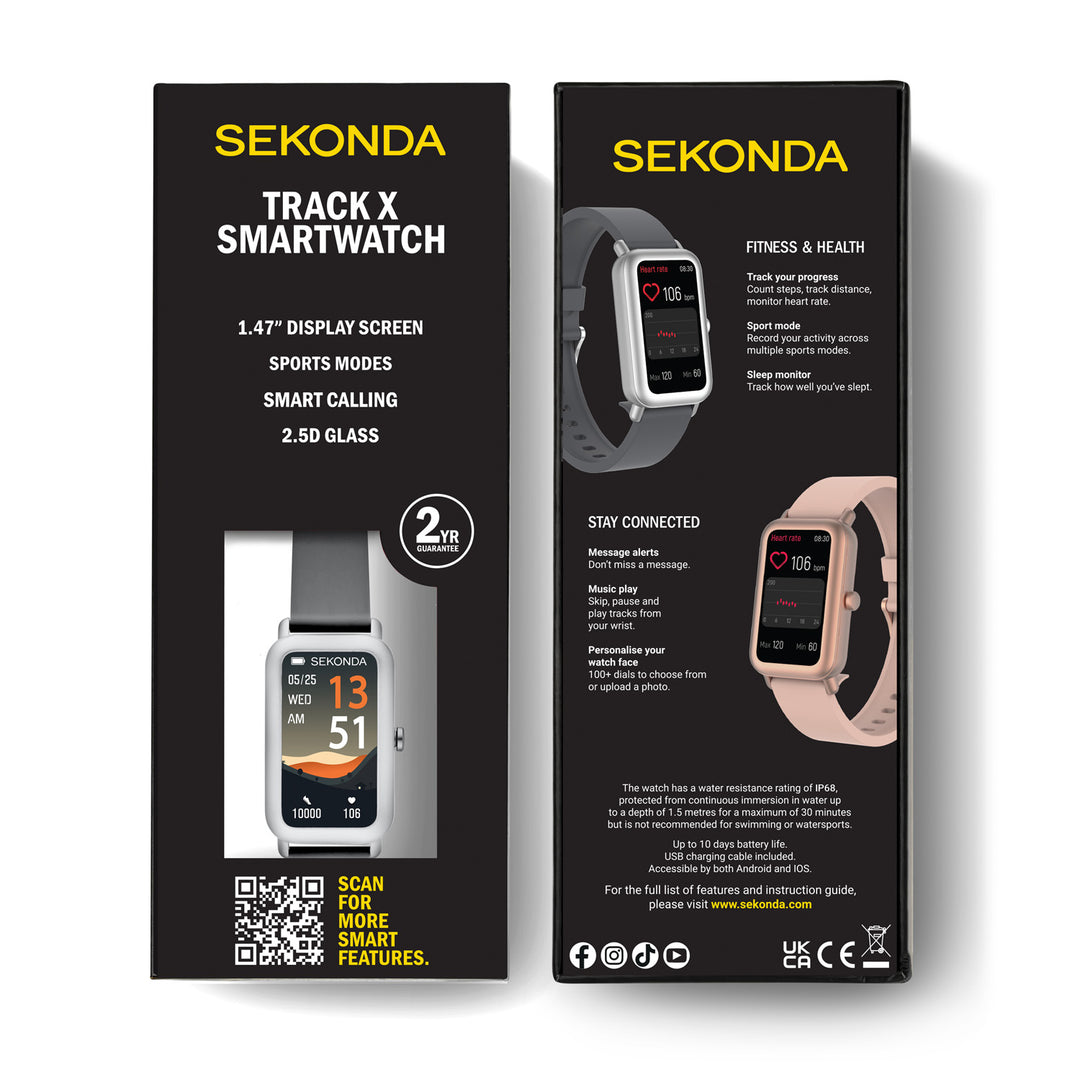 Sekonda Track X LCD Display 26mm Unisex Watch Grey