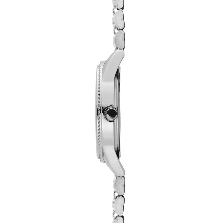 Sekonda Mens King Turquoise Dial Silver Stainless Steel 40mm Watch