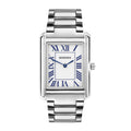 Sekonda Mens Clement Grand White Dial Silver Plated 32x43mm Watch