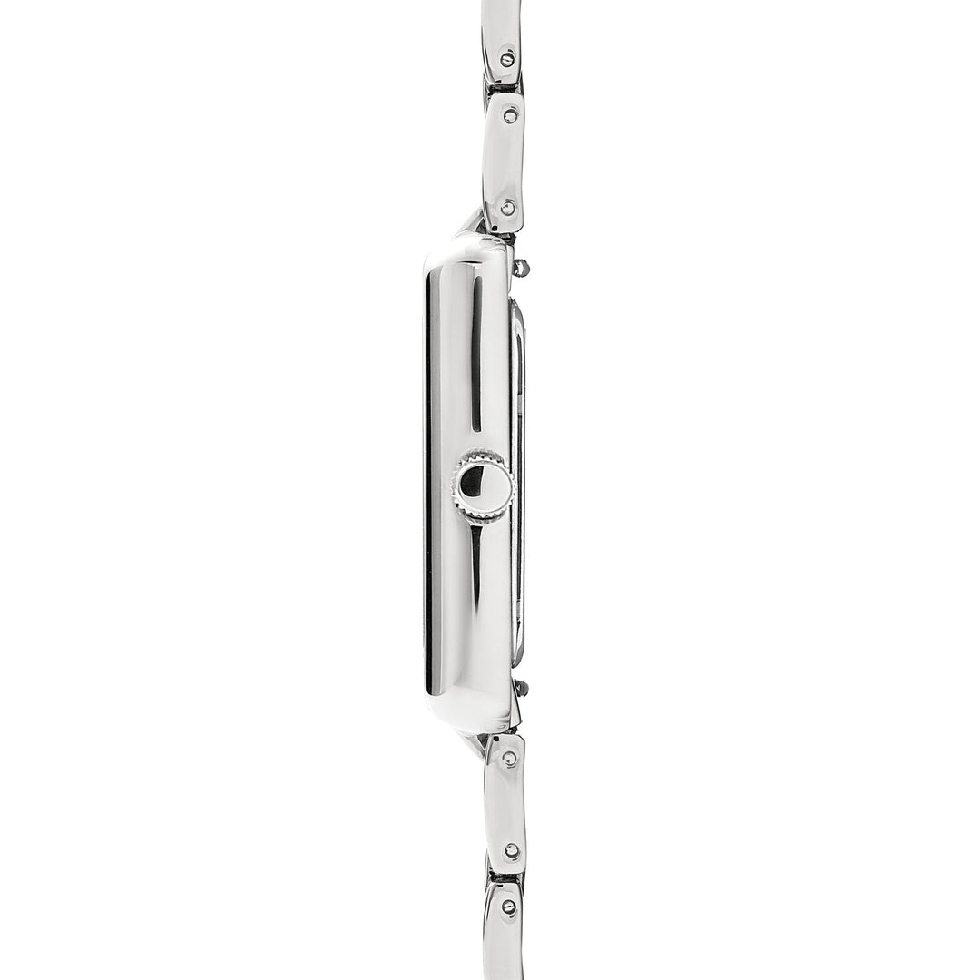 Sekonda Mens Clement Grand White Dial Silver Plated 32x43mm Watch