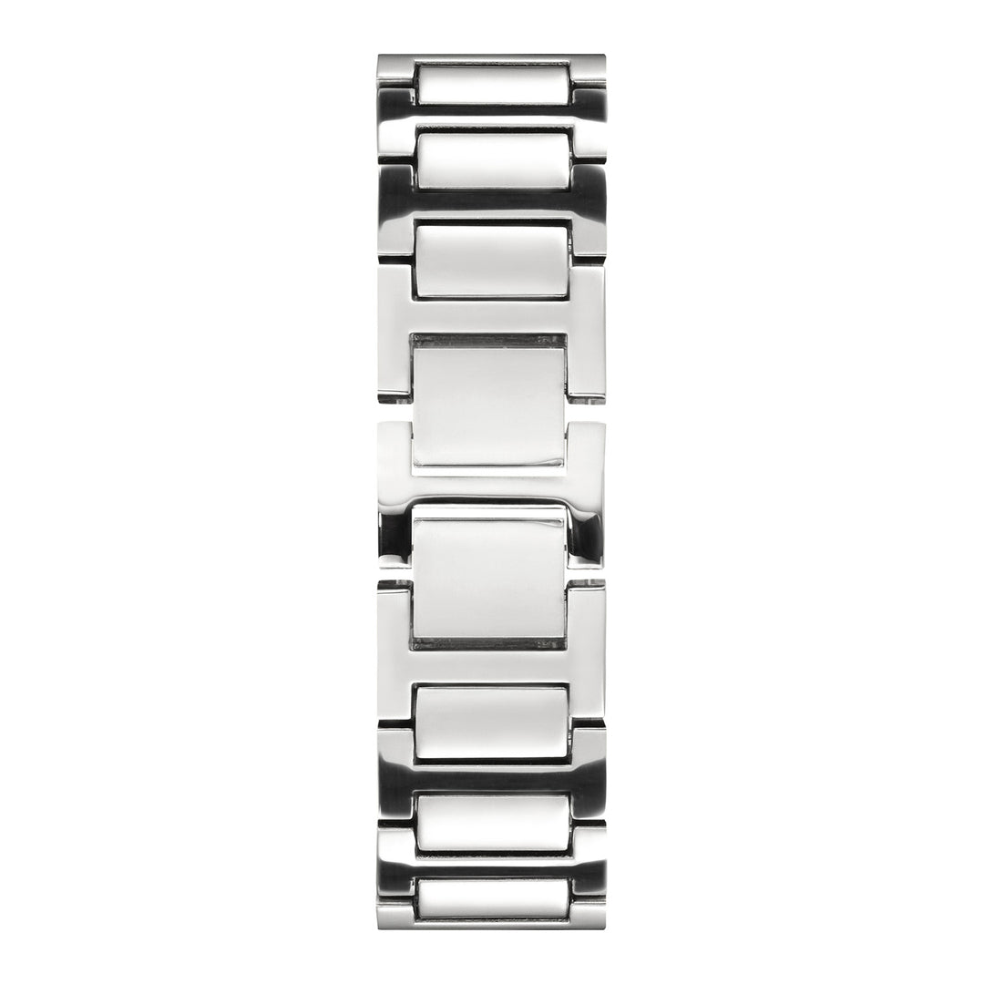 Sekonda Mens Clement Grand White Dial Silver Plated 32x43mm Watch