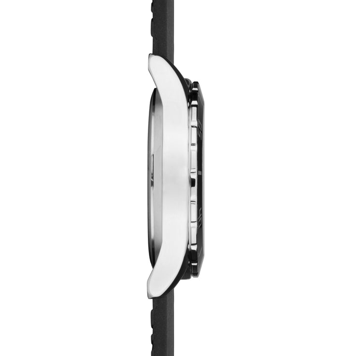 Sekonda Mens Balearic White Dial Black Leather 44mm Watch