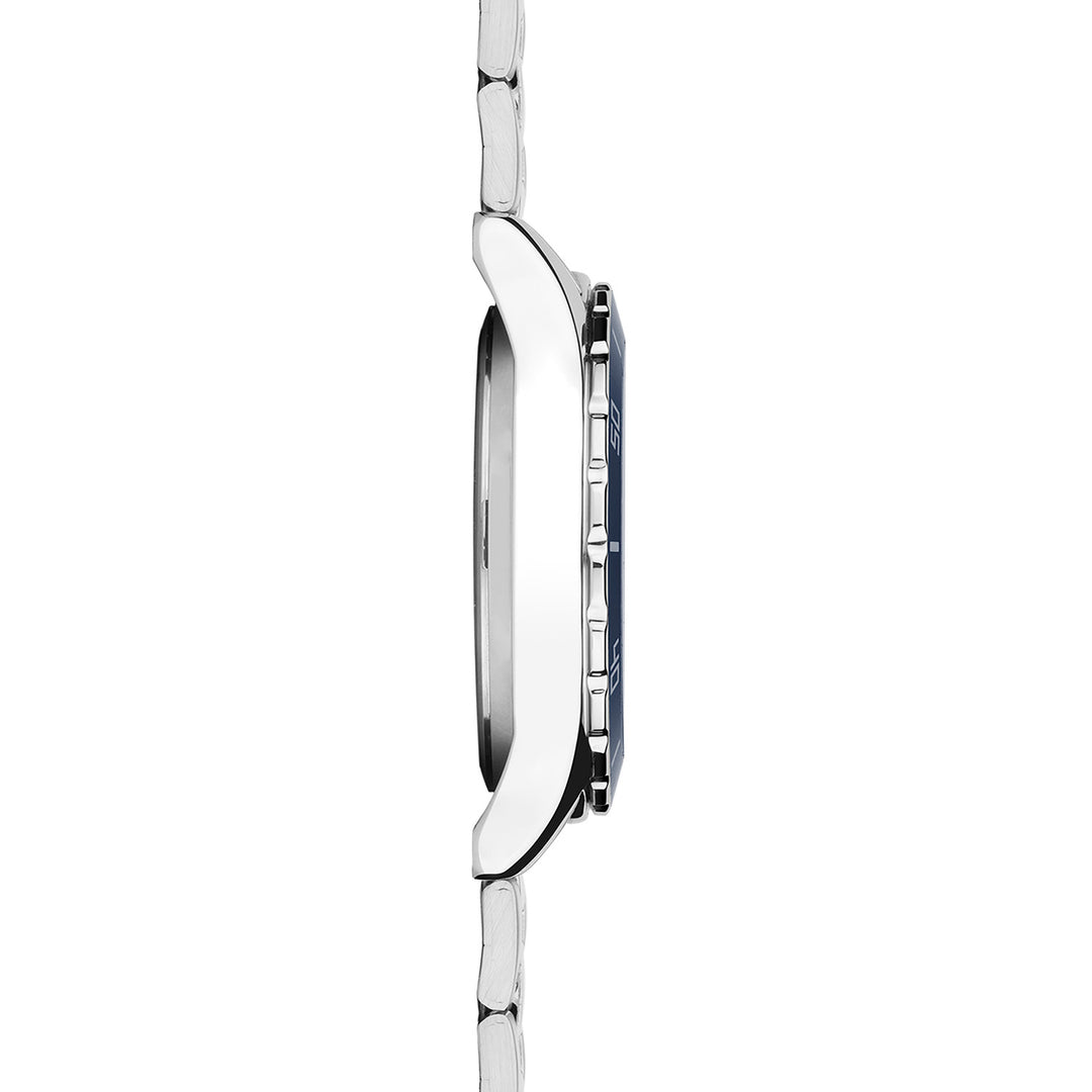 Sekonda Mens Balearic White Dial Silver Stainless Steel 44mm Watch
