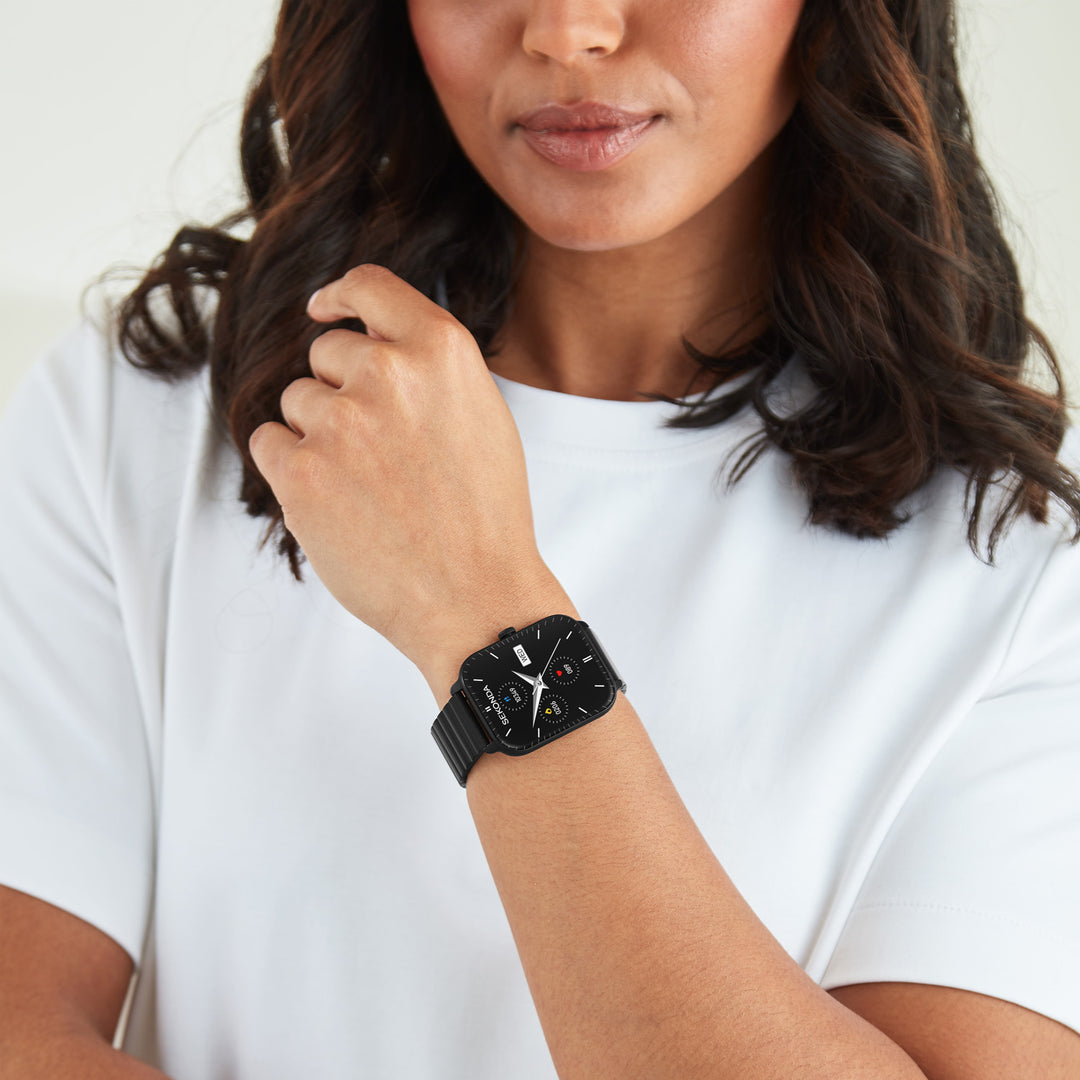 Sekonda Unisex Smart Motion Lux Black Bracelet 37mm Watch