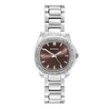 Womens Octaire Mocha Dial Stainless Steel Bracelet 30mm Watch
