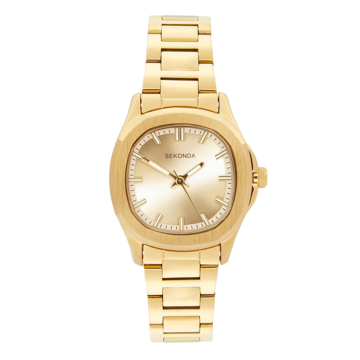 Sekonda Octaire Champagne Dial 30mm Womens Watch Gold