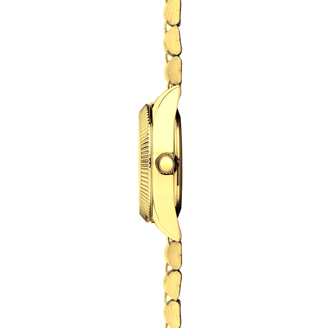 Sekonda Francis Silver White Dial 26mm Womens Watch Gold
