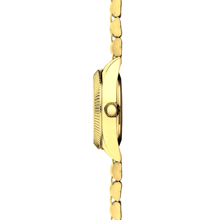 Sekonda Francis Silver White Dial 26mm Womens Watch Gold
