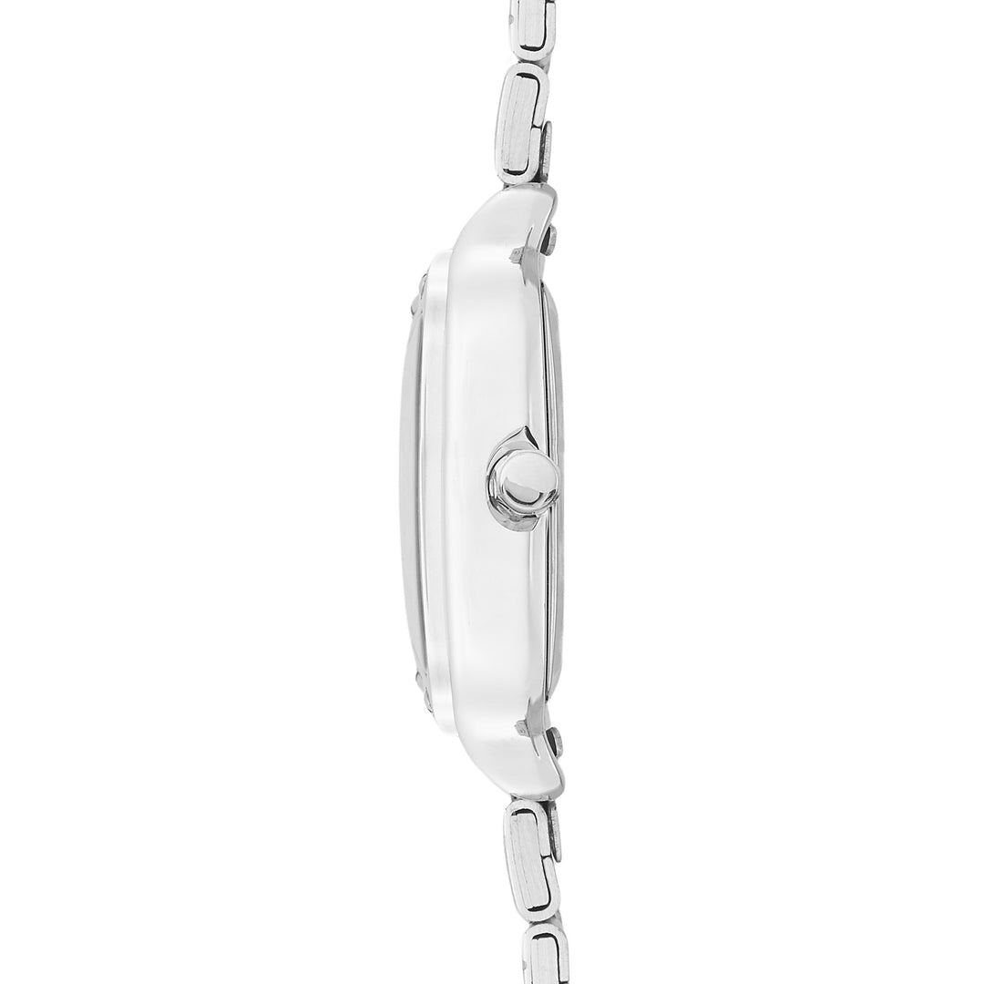 Sekonda Rene White Dial 29mm Womens Watch Silver