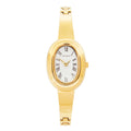 Bellamy White Dial 23mm Womens Watch Gold