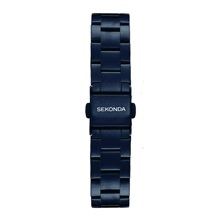 Sekonda Womens Margot Navy Dial Navy Stainless Steel 34mm Watch