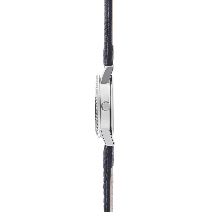 Sekonda Womens Beaumont White Dial Navy Leather 28mm Watch