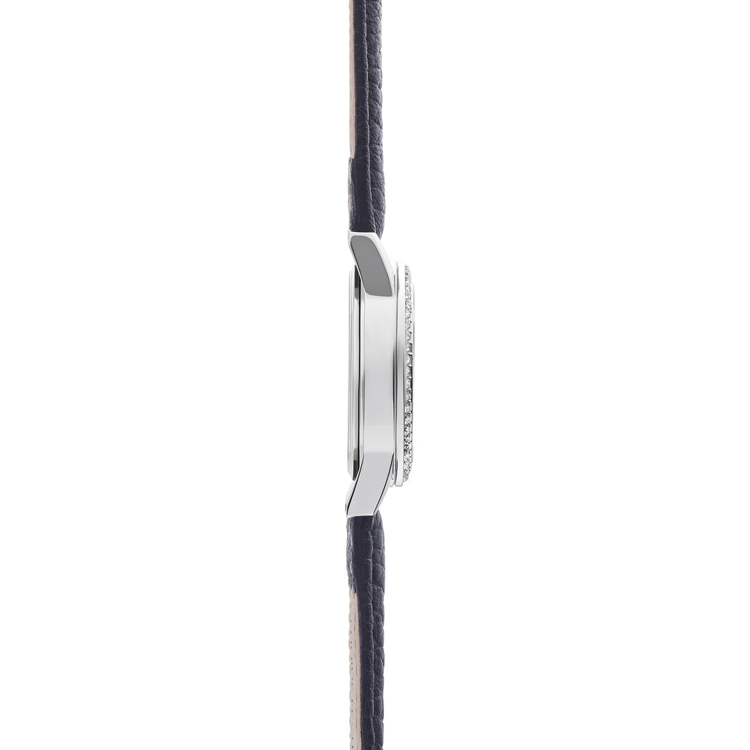 Sekonda Womens Beaumont White Dial Navy Leather 28mm Watch
