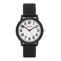 Sekonda Unisex Nova White Dial Black Silicone 36mm Watch