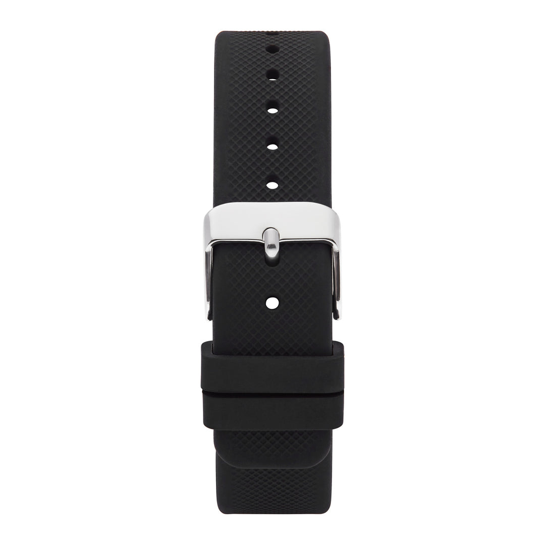 Sekonda Unisex Nova White Dial Black Silicone 36mm Watch