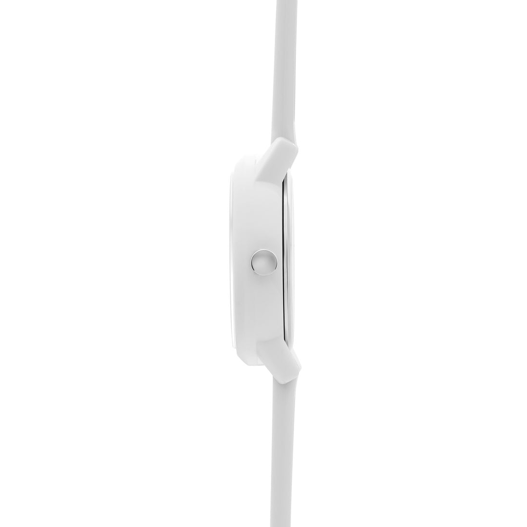 Sekonda Unisex Nova White Dial White Silicone 36mm Watch
