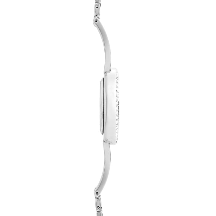 Sekonda Womens Bellamy White Dial Silver Bracelet 23mm Watch Gift Set