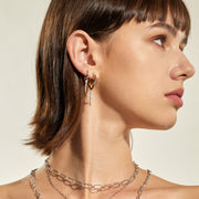 Ania Haie Silver Sparkle Bar Earring Charm