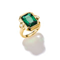 Ring with Green Zirconia Stone Elyndra | THOMAS SABO Australia