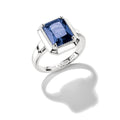 Ring with nanocrystal in octagon cut | THOMAS SABO Australia