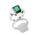 THOMAS SABO Ring with Green Zirconia Stone