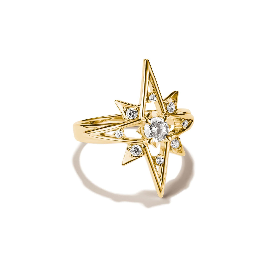 Ring star with zirconia | Jewellery Boutique Australia
