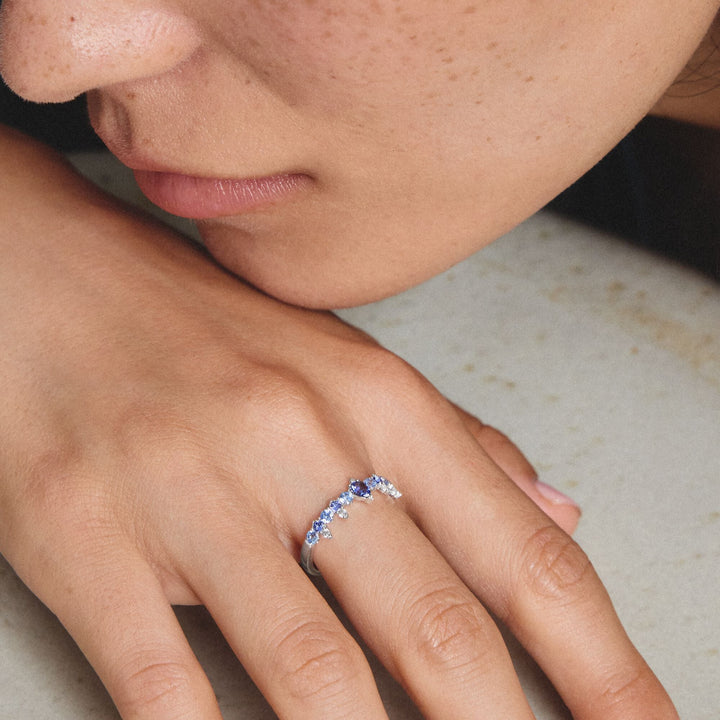Ring with blue stones | Jewellery Boutique Australia