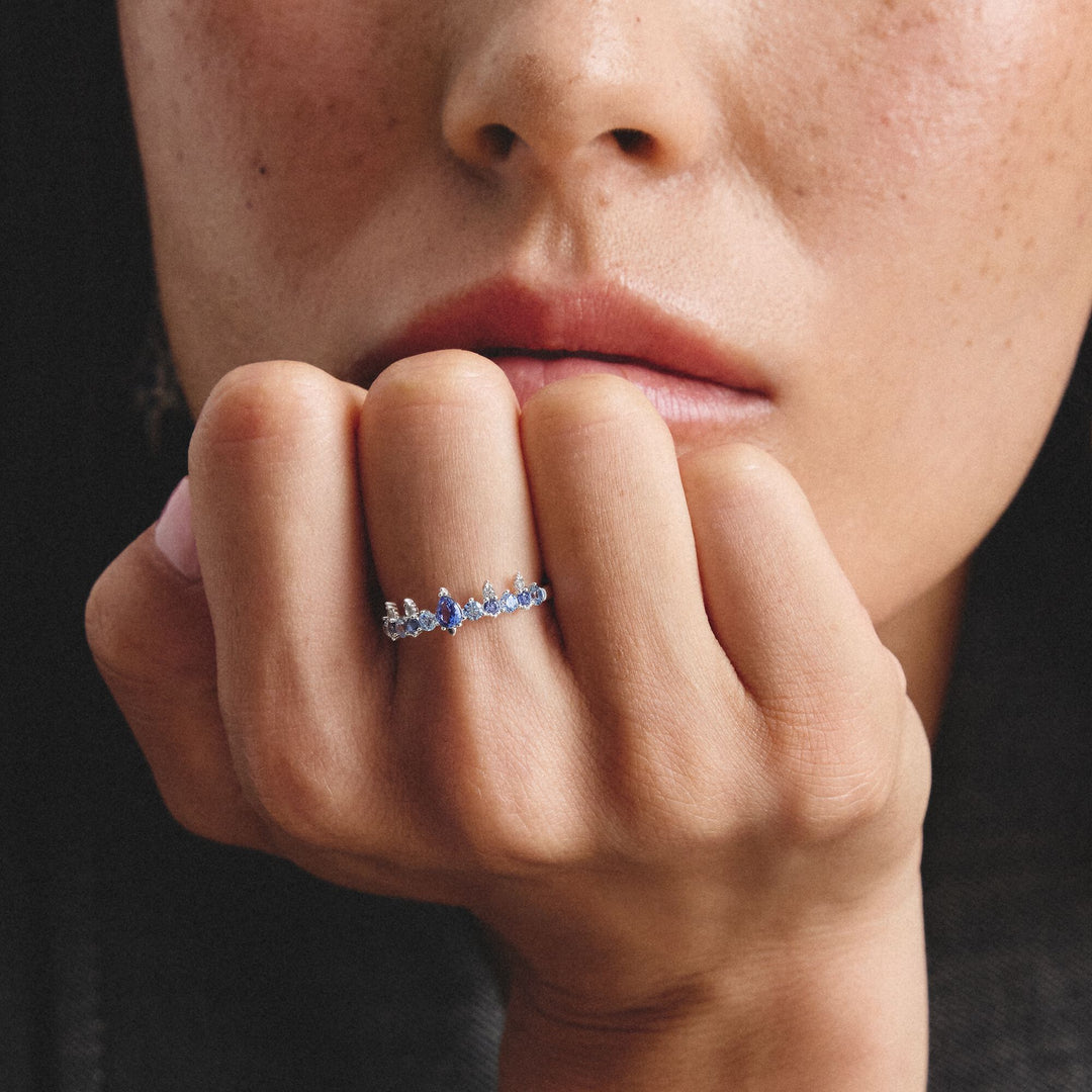 Ring with blue stones | Jewellery Boutique Australia