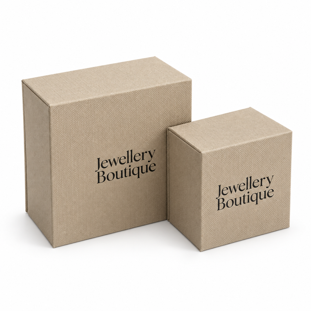 9K Yellow Gold Malachite Clover Necklace 45-50cm