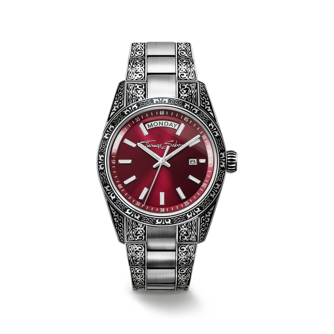 Rebel Revive Watch 36mm Red | THOMAS SABO Australia