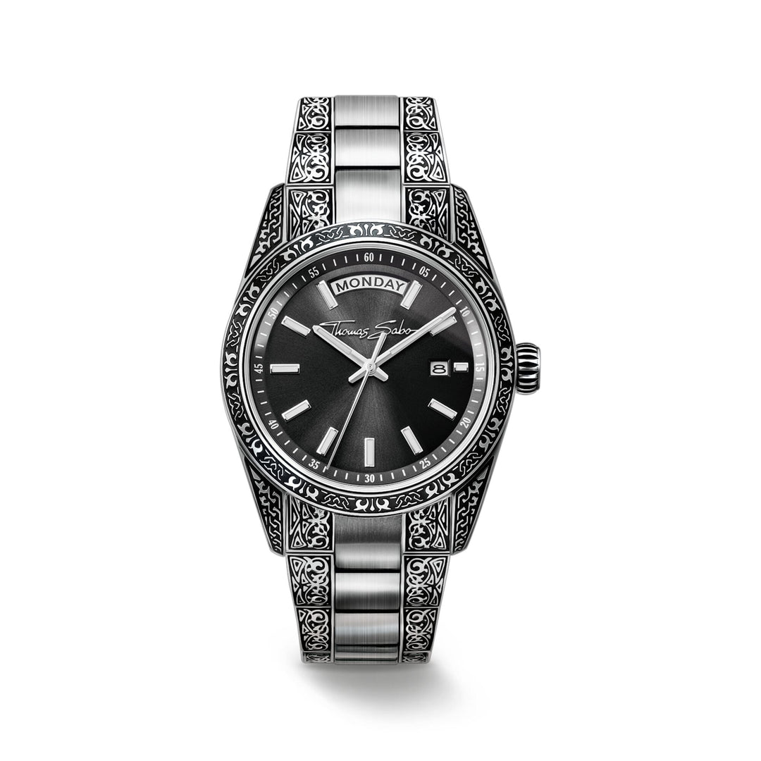 Rebel Revive Watch 36mm Black | THOMAS SABO Australia