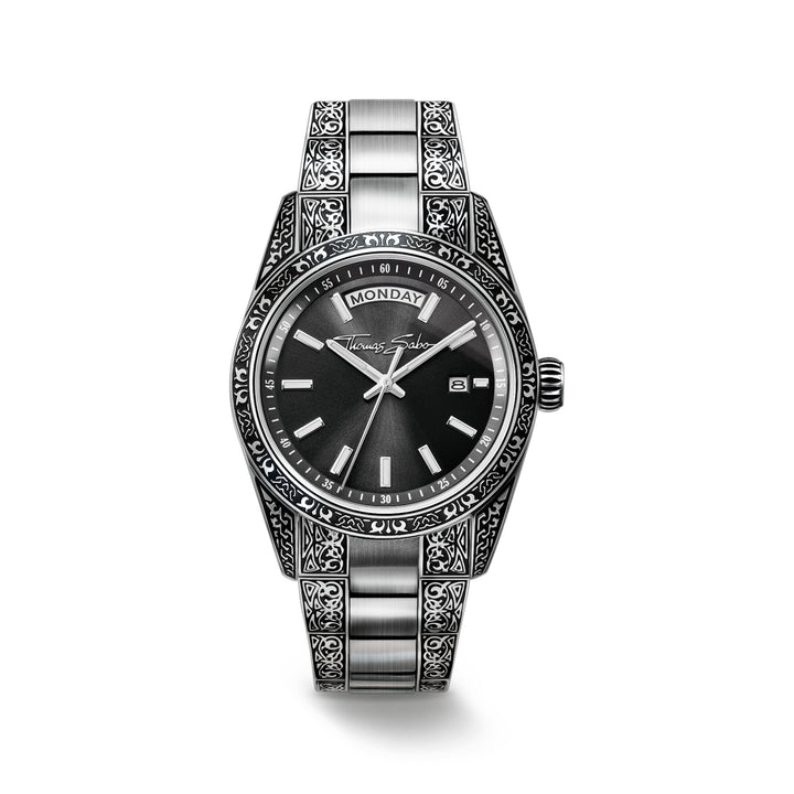 Rebel Revive Watch 36mm Black | THOMAS SABO Australia