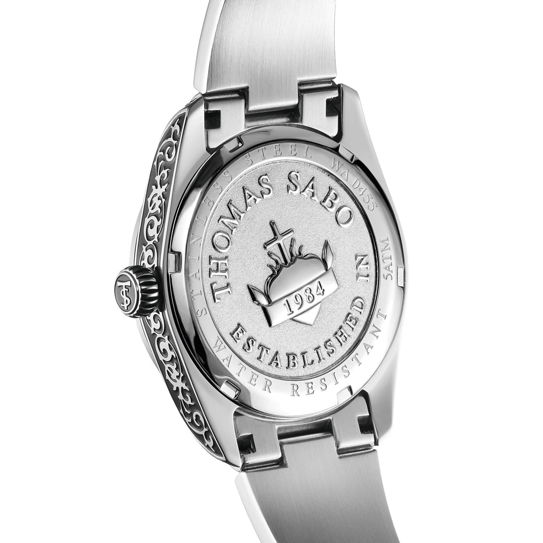 THOMAS SABO Women's Western-Style Watch with Turquoise, Stainless Steel