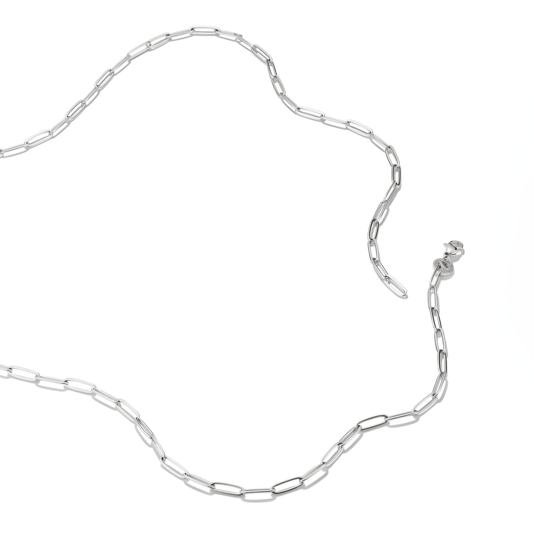 THOMAS SABO Silver-Plated Charm Club Necklace