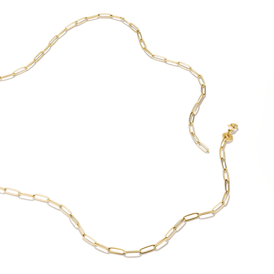 THOMAS SABO Gold-Tone Stainless Steel Charm Club Necklace