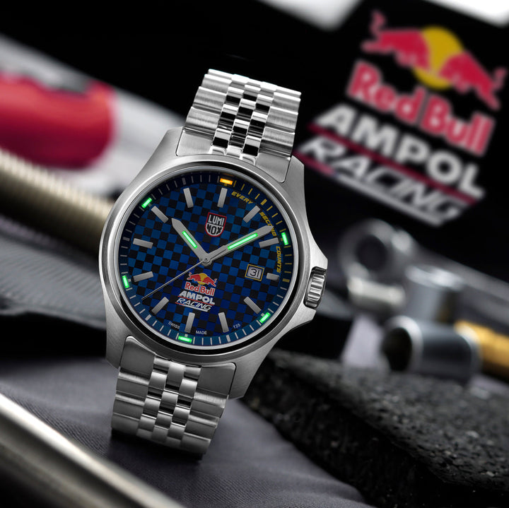 Luminox Red Bull Racing Sports Timer 43mm Men's Watch - XL.2523.ARB.N