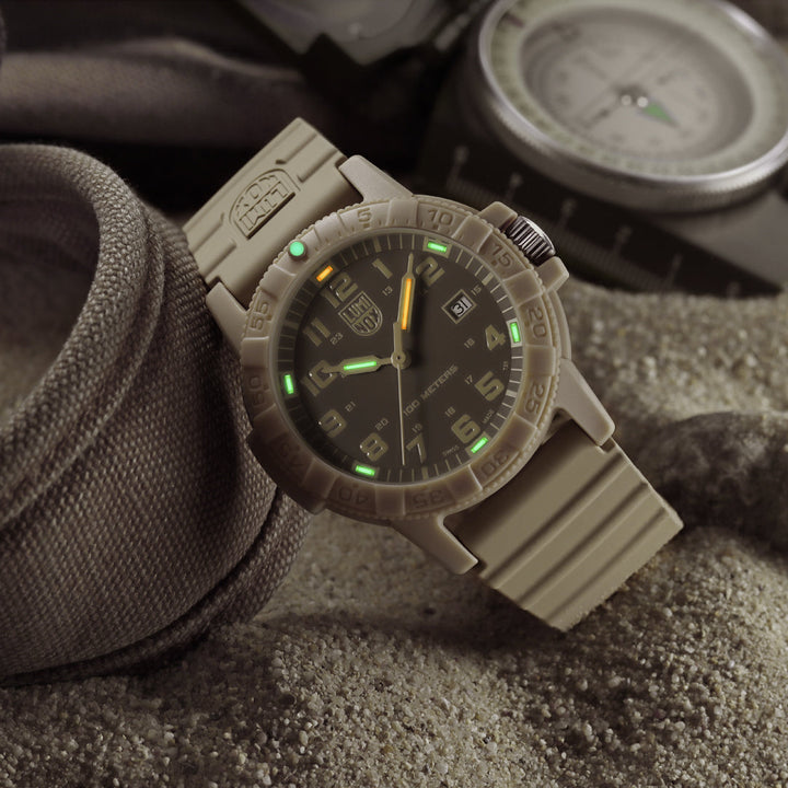 Luminox Leatherback Sea Turtle "Sand Turtle", 44mm watch - XS.0326