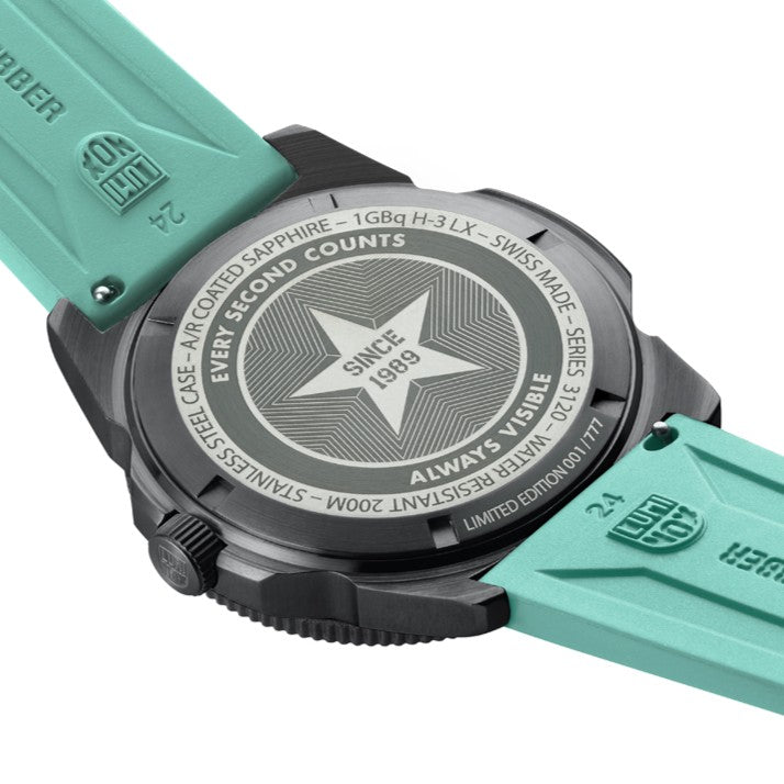 Luminox Pacific Diver Teal 44mm Limited Edition Watch Set
