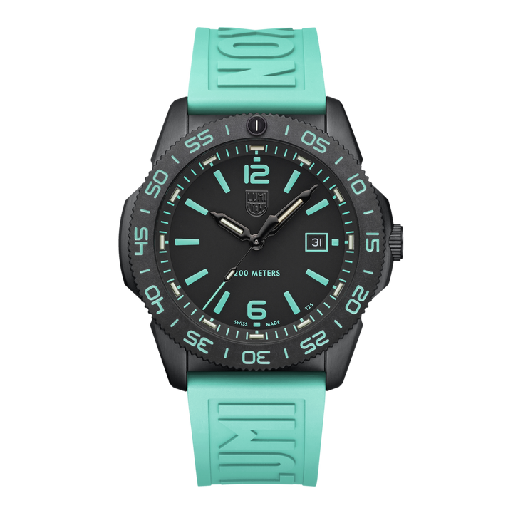 Luminox Pacific Diver Teal 44mm Limited Edition Watch Set