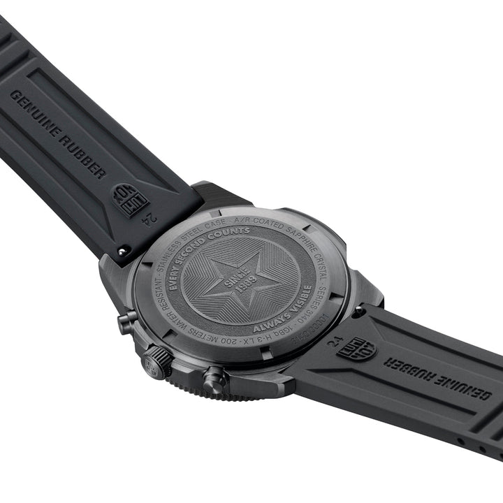 Pacific Diver Blackout Chronograph Men's Watch Set